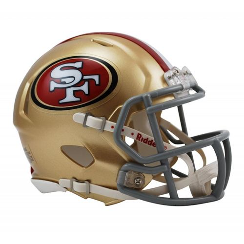 Mini Casque Nfl San Francisco 49ers Riddell Replica