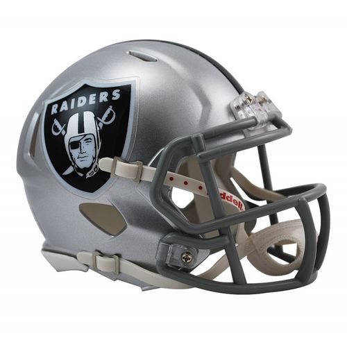 Mini Casque Nfl Oakland Raiders Riddell Replica