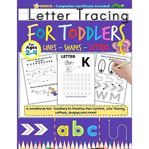 Letter Tracing For Toddlers
