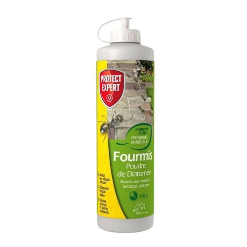 Protect Expert FPNAT100 Fourmis - Poudre de Diatomée - 100 g Pex