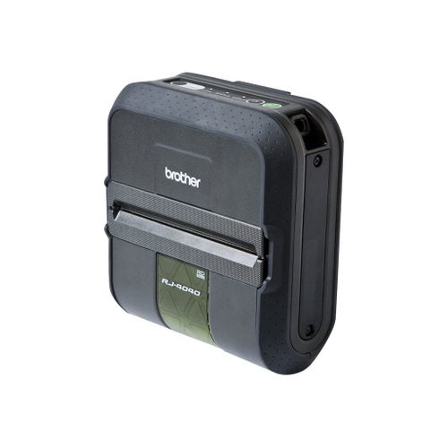 Brother RuggedJet RJ-4040 - Imprimante d'étiquettes - thermique direct - Rouleau (11,8 cm) - 203 x 200 dpi - jusqu'à 127 mm/sec - USB, série, Wi-Fi(n)