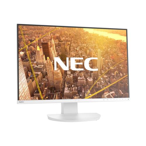 NEC MultiSync EA231WU-WH - Écran LED - 23" (22.5" visualisable) - 1920 x 1200 WUXGA - IPS - 250 cd/m² - 1000:1 - 5 ms - HDMI, DVI-D, VGA, DisplayPort - haut-parleurs - blanc