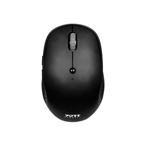 Port Connect Combo - Souris - 5 boutons - sans fil - Bluetooth, 2.4 GHz - récepteur sans fil USB