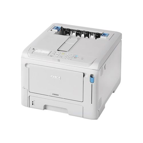 OKI C600 Series C650DN - Imprimante - couleur - Recto-verso - LED - A4 - 1200 x 1200 ppp - jusqu'à 35 ppm (mono) / jusqu'à 35 ppm (couleur) - capacité : 350 feuilles - USB 2.0, Gigabit LAN, hôte...