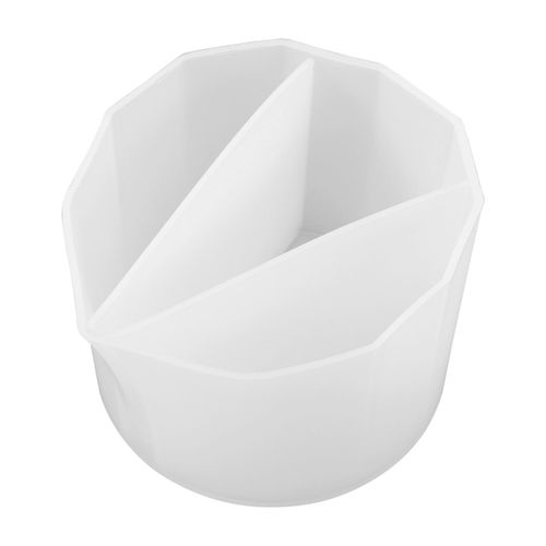 Tasses de MéLange de Couleurs DiviséEs RéUtilisables à 3 Canaux pour Peintures, Outils de Peinture de CouléE de RéSine Bricolage Faisant des Accessoires de Dessin