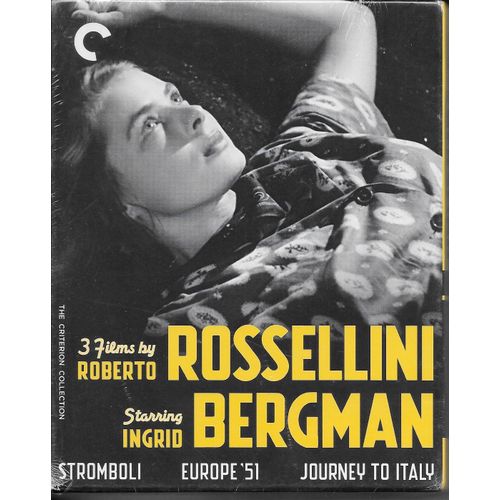 3 Films By Roberto Bergman (Stromboli Europe '51 Voyage En Italie)