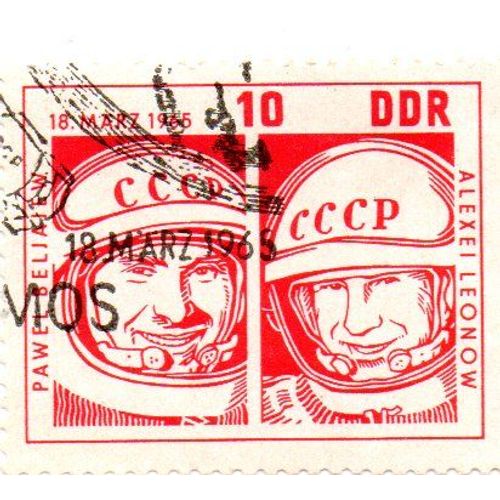 Timbre Allemagne - République Démocratique (Ddr) (Yt 800 ) 1962 Beljajew Et Lenow