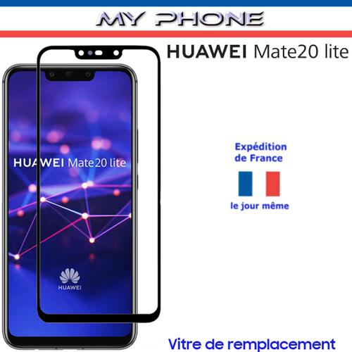 Pour Huawei Mate 20 Lite Verre Noir Vitre Avant Écran Réparation Remplacement - Rechange
