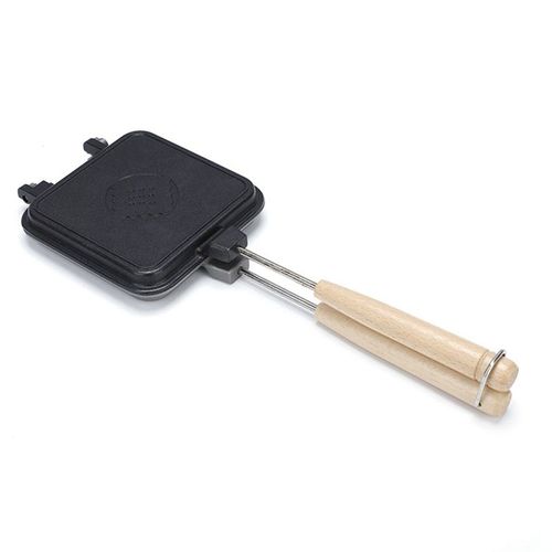 Pâte à Sandwich AntiadhéSive Pancake Maker Snack Maker Plaque Facile à Faire en Fonte pour CrêPes Muffins DéJeuner DéJeuner