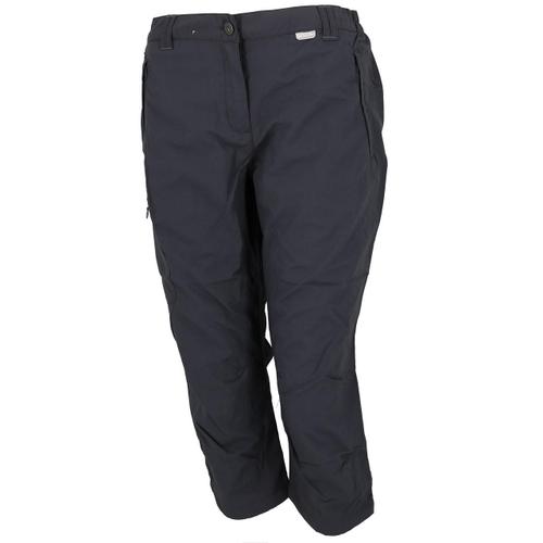 Pantacourt Bermuda Regatta Pant Chaska Capri Ii Gris Anthracite Foncé