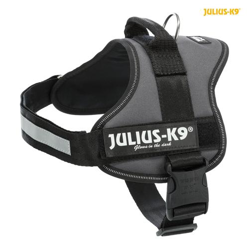 Julius K9 Harnais Power 3-Xxl 82-116cm H50mm Anthracite