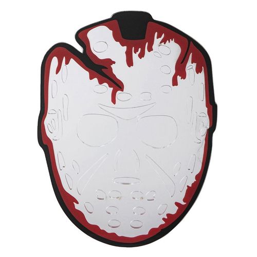Ornements de DéCoration D'Halloween FantôMe dans le Miroir Miroir Mural Cadre Pendentif Effrayant Miroir FantôMe Argent
