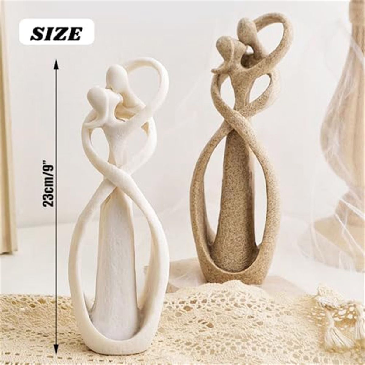 Sculptures de Couple pour la DCoration IntRieure, Figurine... - 5