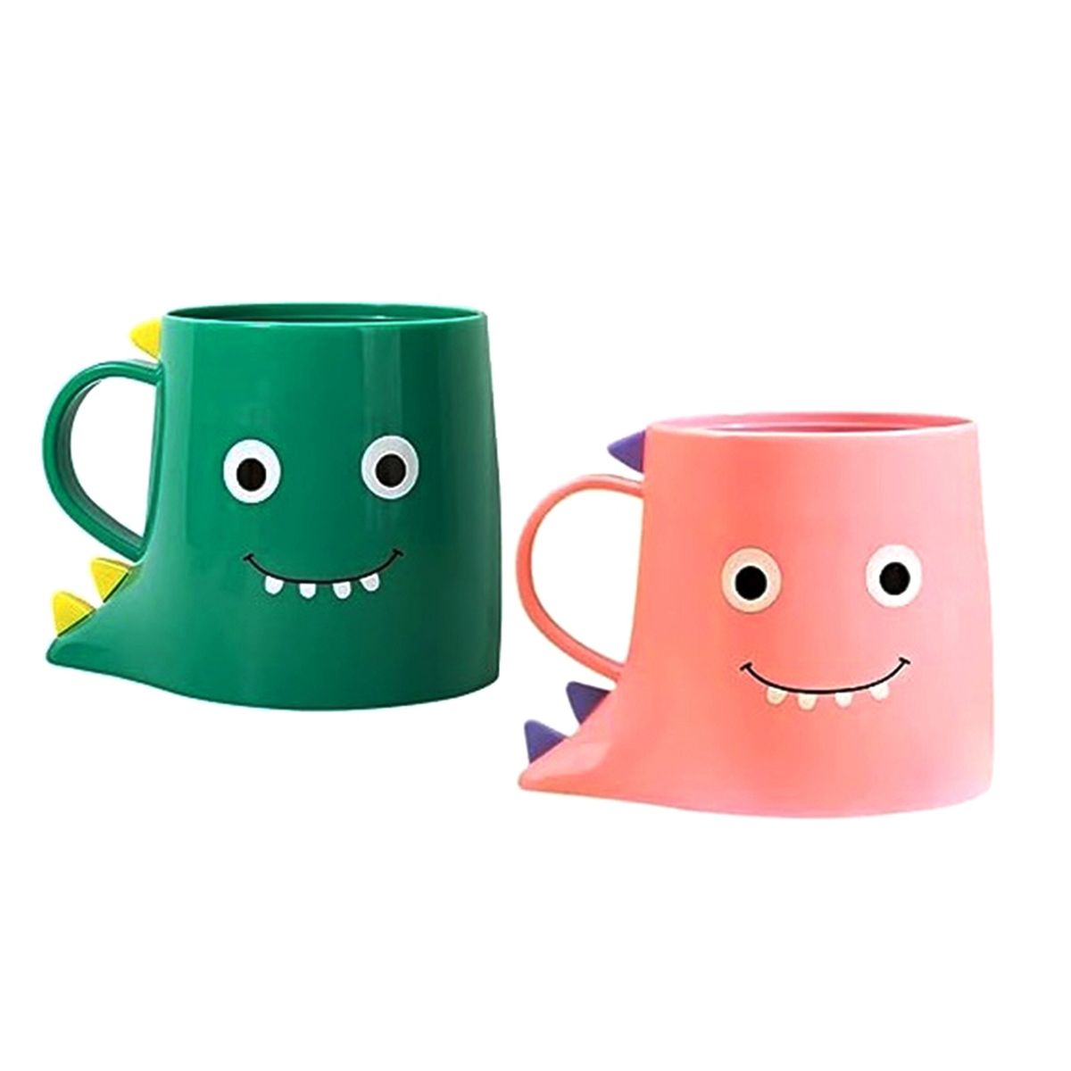 Support de en PP, 2 Tasses Bain Bouche en Forme de Mignon, T...