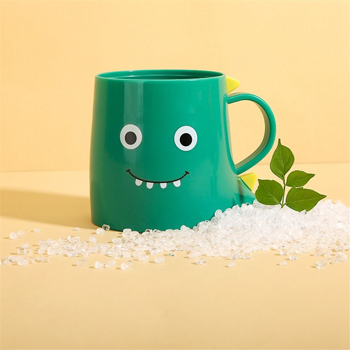 Support de en PP, 2 Tasses Bain Bouche en Forme de Mignon, T... - 2