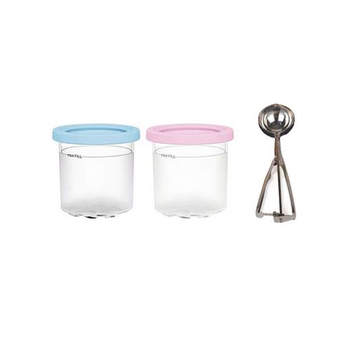 Lot de 2 pour XSKPLID2CD,Compatible avec les SorbetièRes à CrèMe GlacéE des SéRies NC299AMZ et NC300S1 Pinte C