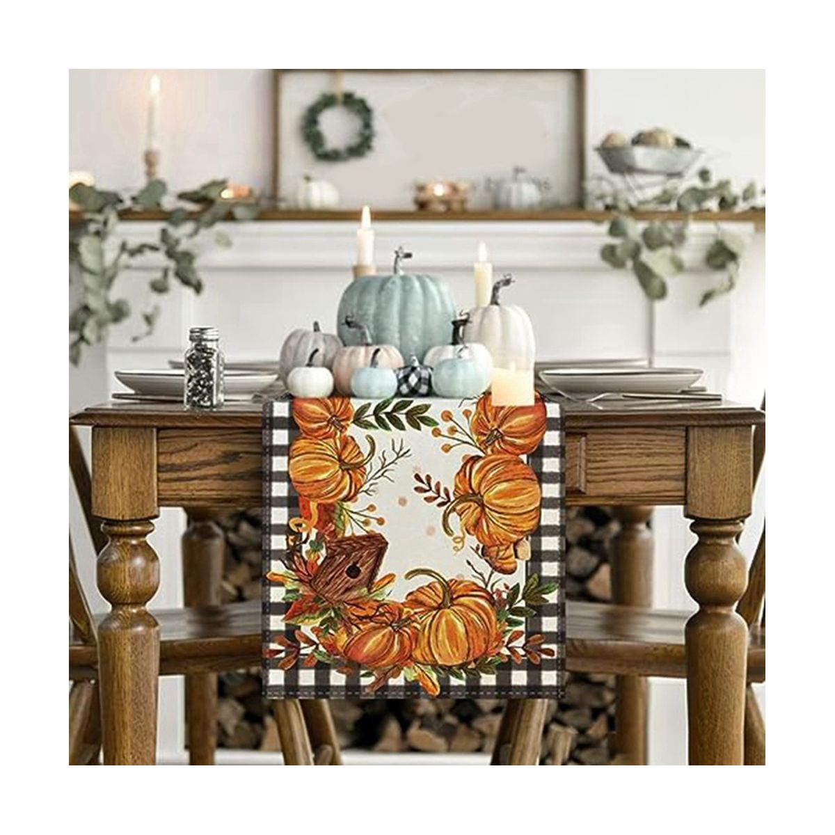 Nappe de Thanksgiving D'Automne, Table, DCoration de Table,... - 2