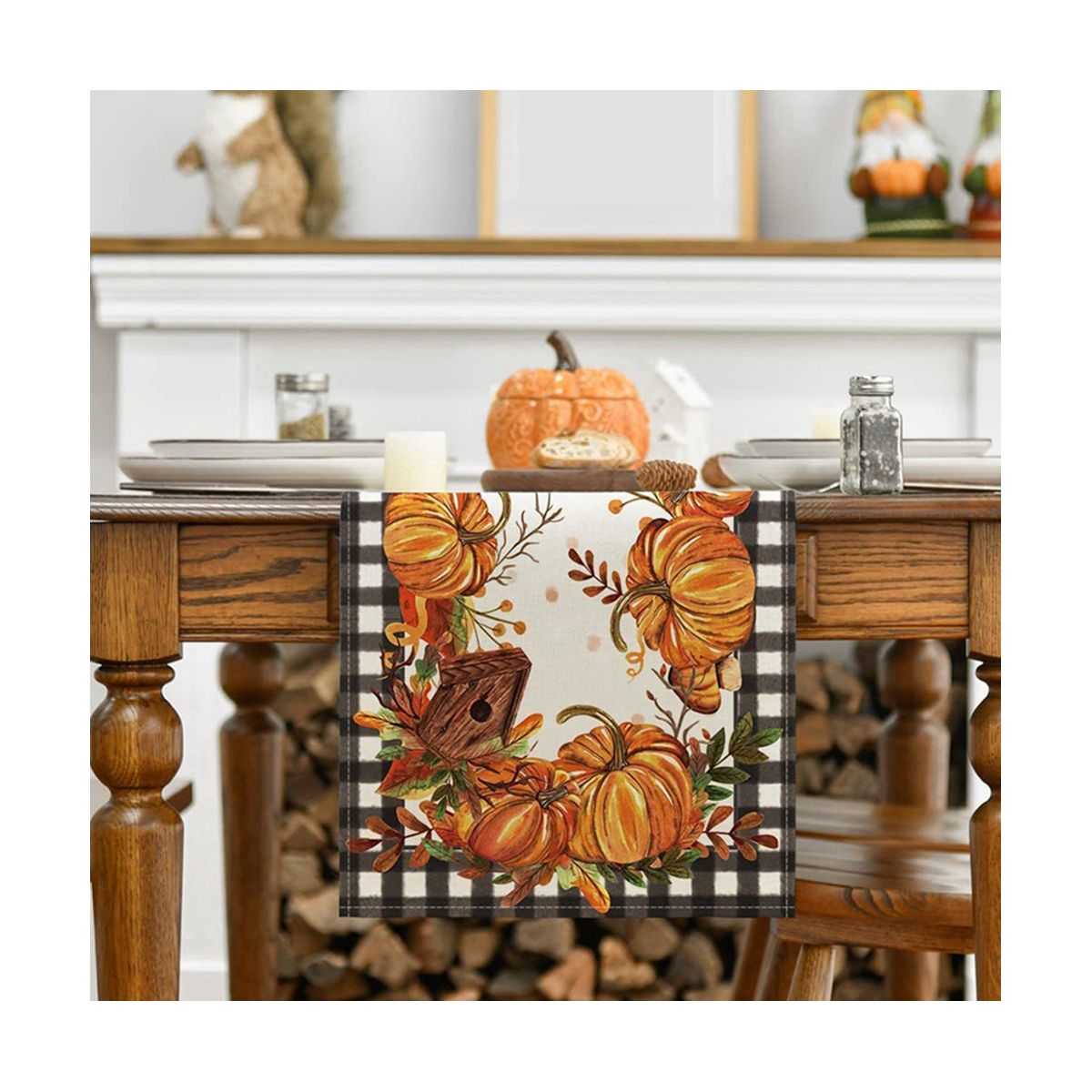 Nappe de Thanksgiving D'Automne, Table, DCoration de Table,... - 4