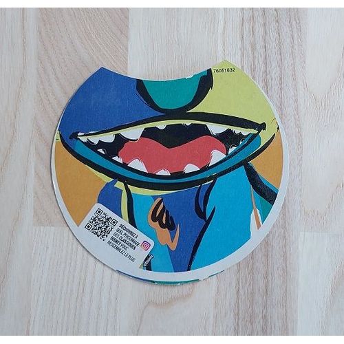 Carton Publicitaire Stitch - Disney - La Vache Qui Rit