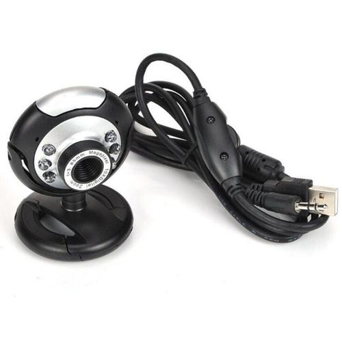 Caméra Web Vidéo Usb Six Lumières Vision Nocturne Caméra Sans Lecteur Caméra Ordinateur Webcam Avec Micro Pour Caméra Pour Ordinateur Portable