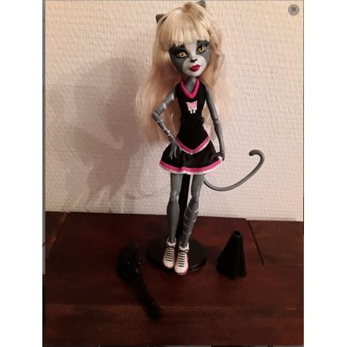 Monster High Poupée Fearleading Meowlody