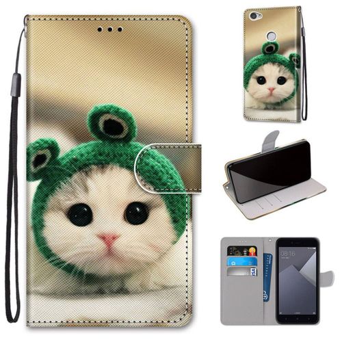 Xiaomi Redmi Note 5a Coque, Saturcase Beau Pu Cuir Magnétique Flip Portefeuille Support Porte-Carte Dragonne Protecteur Coque Housse Étui Pour Xiaomi Redmi Note 5a (Dk-13)