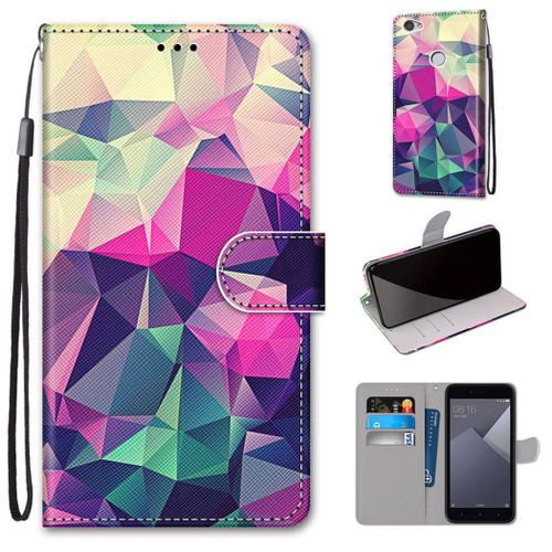 Xiaomi Redmi Note 5a Coque, Saturcase Beau Pu Cuir Magnétique Flip Portefeuille Support Porte-Carte Dragonne Protecteur Coque Housse Étui Pour Xiaomi Redmi Note 5a (Dk-30)