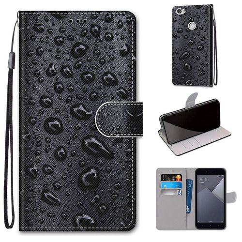 Xiaomi Redmi Note 5a Coque, Saturcase Beau Pu Cuir Magnétique Flip Portefeuille Support Porte-Carte Dragonne Protecteur Coque Housse Étui Pour Xiaomi Redmi Note 5a (Dk-34)