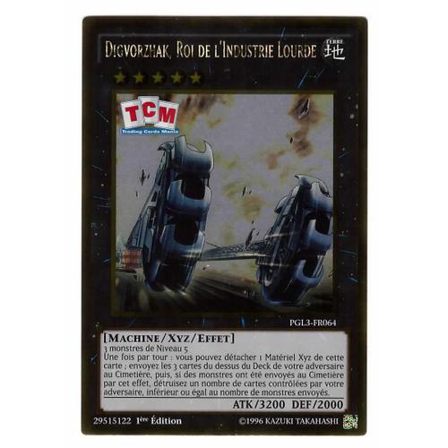 Yu-Gi-Oh - "Digvorzhak, Roi De L'industrie Lourde" Pgl3-Fr064 - Gold Rare