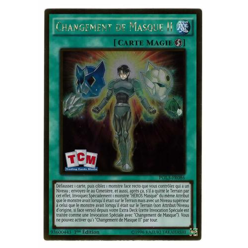 Yu-Gi-Oh - "Changement De Masque Ii" Pgl3-Fr086 - Gold Rare