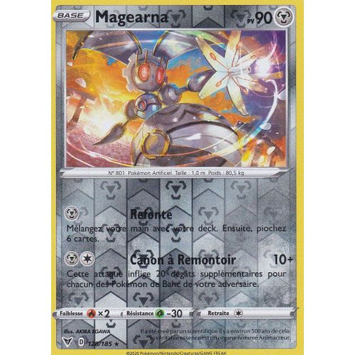 Magearna Reverse 128/185 Série Épée Et Bouclier Voltage Éclatant