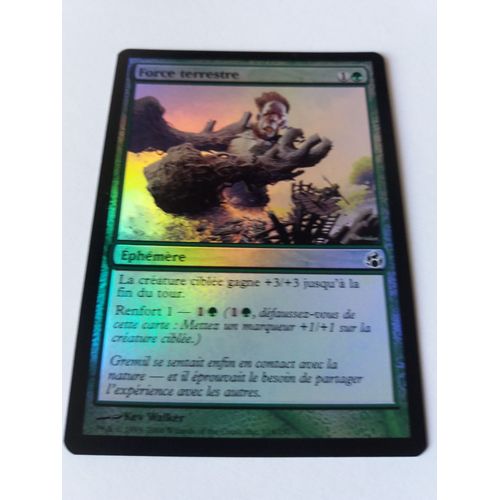 Foil - Force Terrestre - Mtg - Leveciel - 119