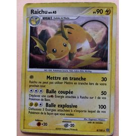 Carte Pokémon Rare Raichu 90pv Holo 8/100