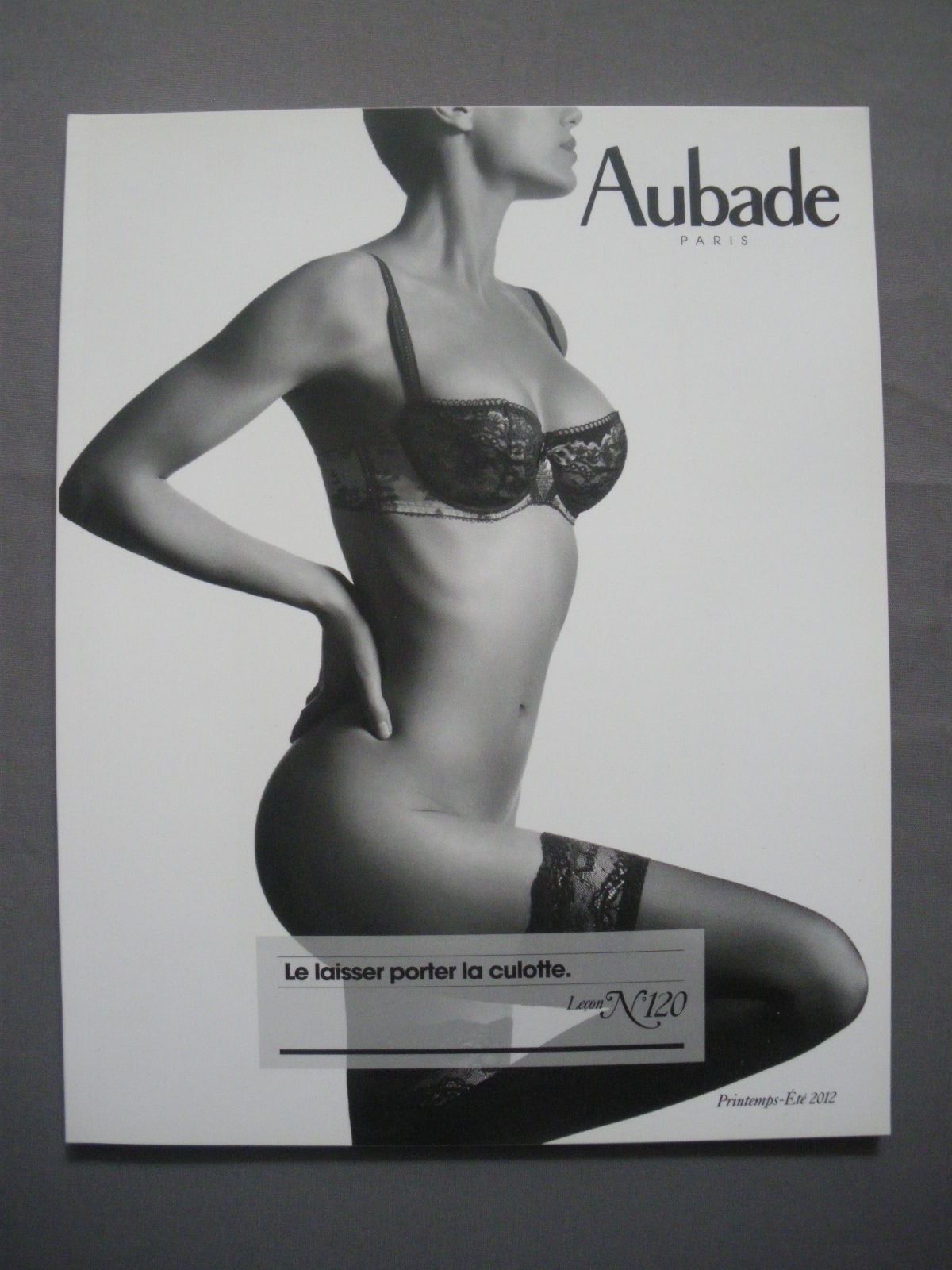 Aubade Catalogue Lingerie printemps t 2012 Rakuten