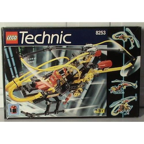 Lego Technic 8253 Hélicoptère De Pompier Avec 1 Figurine Fire Helicopter