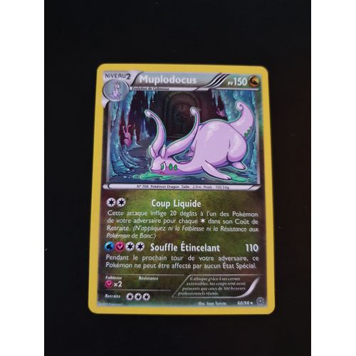 Muplodocus 60/98 Holo Set Xy Origines Antiques Fr