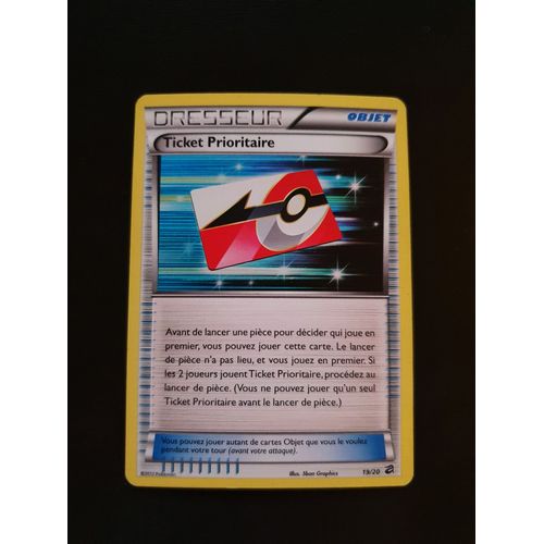 Ticket Prioritaire 19/20 Holo Set Coffre Des Dragons Fr
