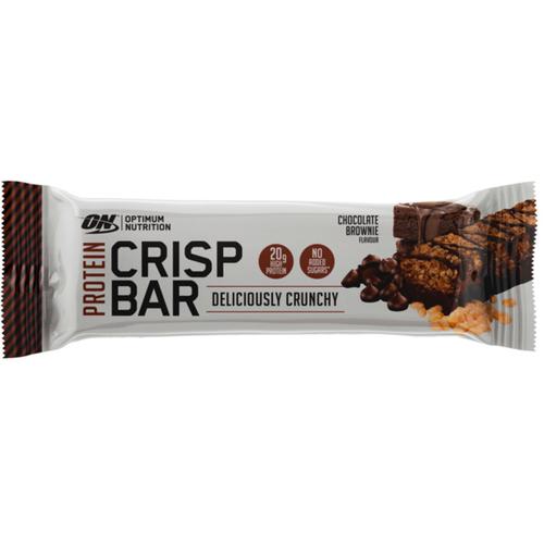 Barre Protéinée Optimum Nutrition Crisp Bar Choco Brownie65g 