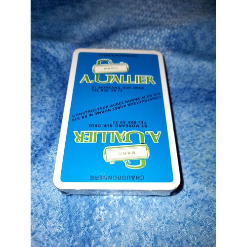 Jeu De 54 Cartes À Jouer A. Gallier Bleu