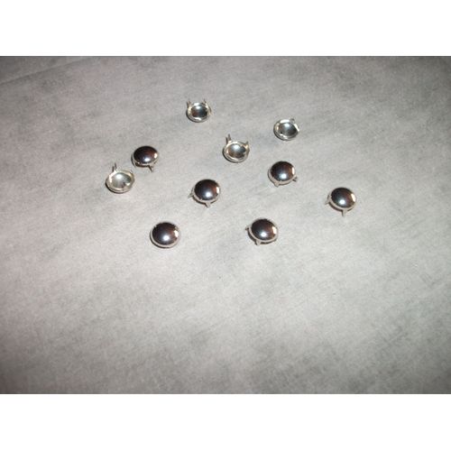 Clous Argent À Griffes Pour Customisation (X 47)