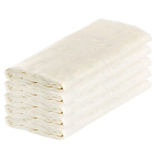Chiffons en Mousseline pour la Cuisson, Chiffons à Fromage Non Blanchis, Chiffons à Fromage en Coton RéUtilisables et Lavables pour éGoutter