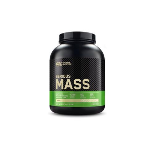 Gainer Musculation Mixte Optimum Nutrition Serious Mass Vanille 2,7kg 
