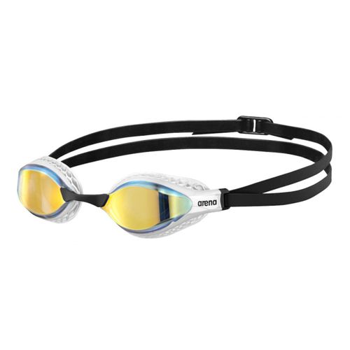 Lunettes Arena Air-Speed Mirror - Yellow Copper White- Lunettes Natation