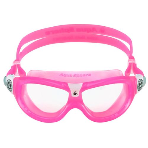 Lunettes Natation Aquasphere Seal Kid Pink Clear Lens