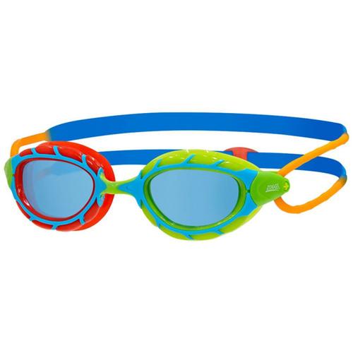 Natation Lunettes Zoggs Predator Junior Blue Blue Red Lime