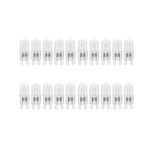 Lampe à Ampoule HalogèNe Durable RéSistante Aux Hautes TempéRatures pour Four G9 pour Ventilateurs de Fours de RéFrigéRateurs 40W 500? Ampoule à Broches 220V