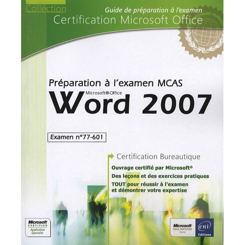 Word 2007 - Préparation À L'examen Mcas N° 77-601