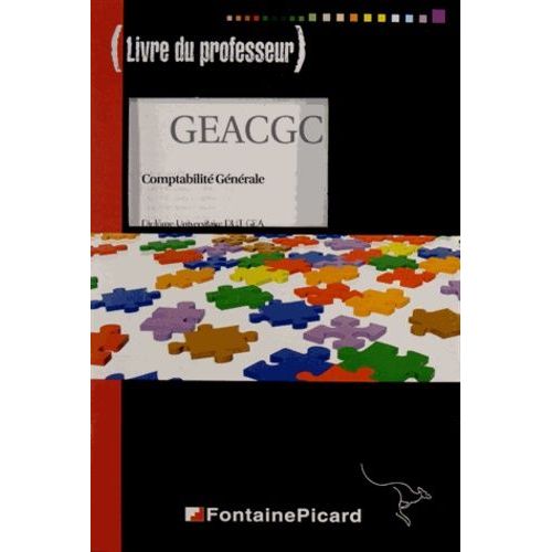 Comptabilité Générale Dut Gea - Livre Du Professeur