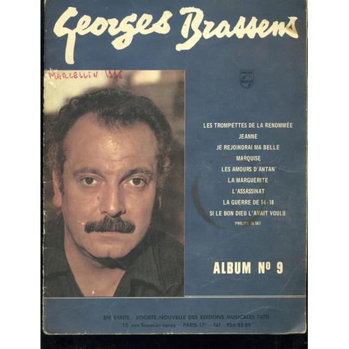 Georges Brassens * Album No 9 * Editions Musicales Tutti *