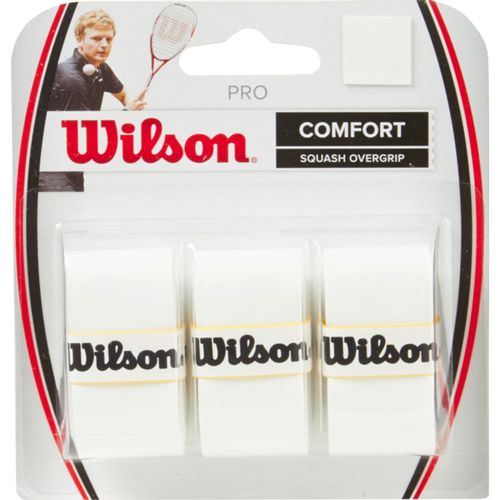 Accessoire De Squash Adulte Wilson Pro Overgrip White 3pk Squash